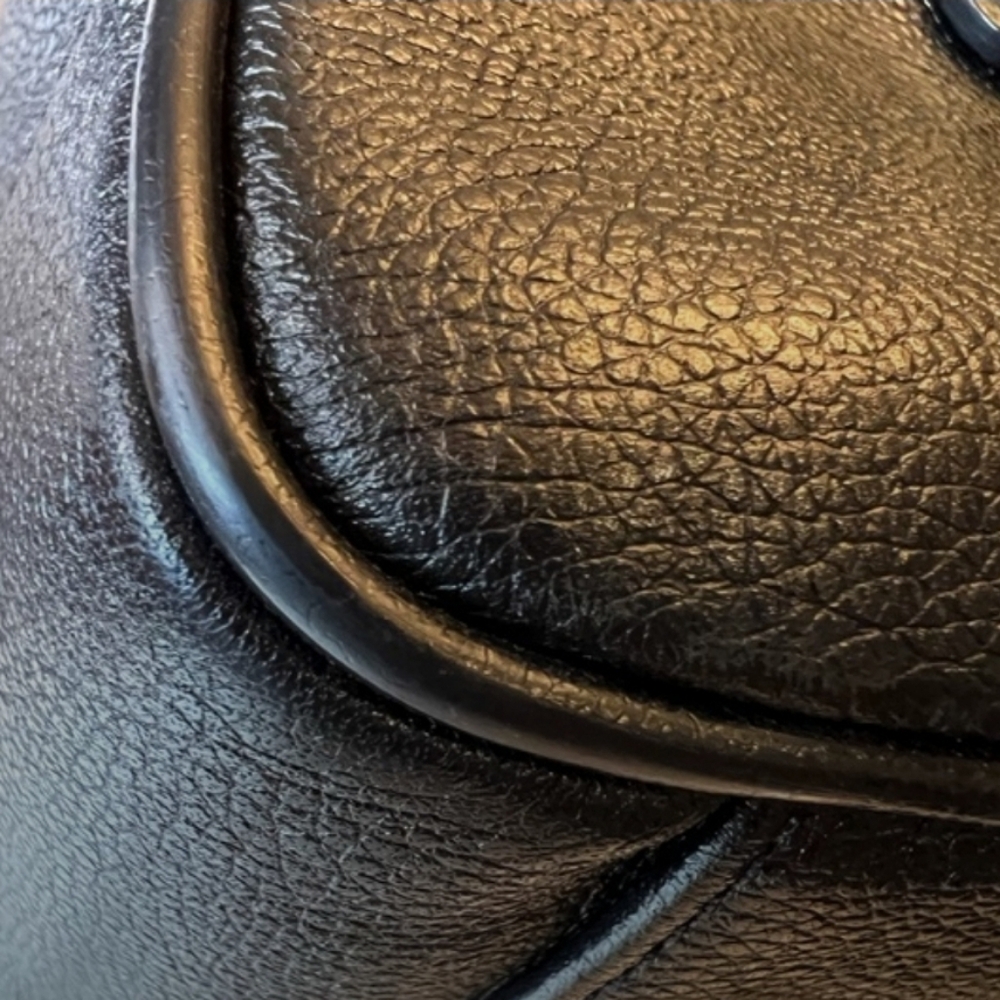 MCM Boston Black Leather Bag - Picture 5 of 13